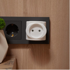 Тройник электрический 6А б/з белый 220 В REXANT