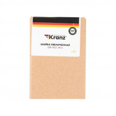 Шайба увеличенная DIN 9021, M12, короб (25 шт/уп) KRANZ