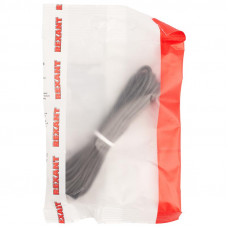 Провод автомобильный ПГВА/ПВАМ 1х0,50мм, черный, мини-бухта 5м REXANT