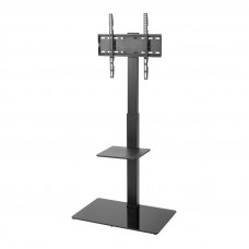 Напольная стойка с кронштейном для телевизора 32'-55', с дополнительной полкой для медиаоборудования, серия PROFI REXANT