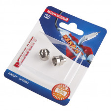 Разъем антенный, (штекер F - заглушка), 2 шт. REXANT