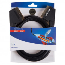 Шнур SCART - SCART (21pin) 1,5м, Gold REXANT