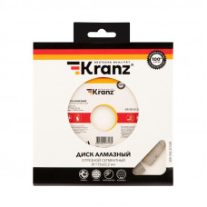Диск алмазный отрезной сегментный 115x22,2x2x10мм KRANZ