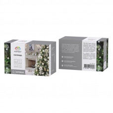 Гирлянда Твинкл Лайт 6 м, прозрачный ПВХ, 40 LED, цвет Белый