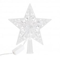 Фигура светодиодная Звезда на елку цвет: RGB, 10 LED, 17 см
