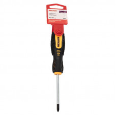 Отвертка крестовая PH1х75мм, двухкомпонентная рукоятка REXANT