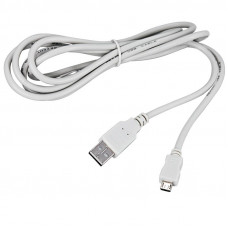 Кабель USB-A – micro USB, 1А, 1м, черный, длинный штекер, REXANT