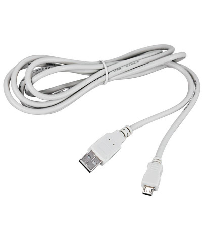 Кабель USB-A – micro USB, 1А, 3м, серый REXANT