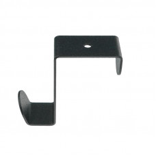 Держатель для хранения одежды в стиле лофт, крепление на дверь, 3 штуки, черный REXANT