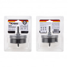 Пила кольцевая, 26, 32, 38, 45, 50, 56, 63 мм, глубина пропила 1' KRANZ