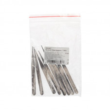 Пинцет прямой 115мм (10 шт)