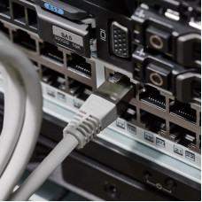 Шнур коммутационный, патч-корд F/UTP RJ45-RJ45, CAT 6, LSZH серый, 1,5м REXANT