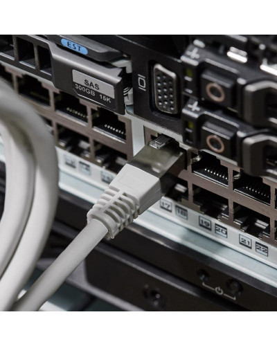 Шнур коммутационный, патч-корд F/UTP RJ45-RJ45, CAT 6, LSZH серый, 1,5м REXANT