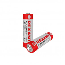Батарейка алкалиновая AA/LR6, 1,5В, 4 шт, блистер REXANT
