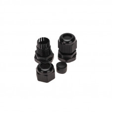 Кабельный ввод PG-11 (5-10мм) черный REXANT