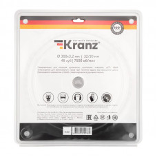 Диск пильный 300 мм х 48 зуб х 32/30 мм KRANZ