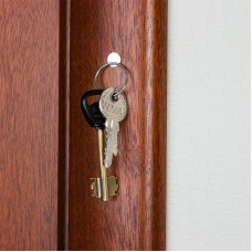 Неодимовый магнит диск 10х1мм с клеем, сцепление 0,5кг (20 шт/уп) REXANT