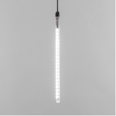 Гирлянда Тающие сосульки комплект 10 шт. х 30см, шаг 100см, 420 LED БЕЛЫЙ, черный каучук, IP65, 24В, соединяется NEON-NIGHT