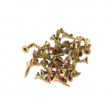 Саморез универсальный 4х16 мм, желтый цинк, упаковка поставщика (24000 шт/уп) KRANZ