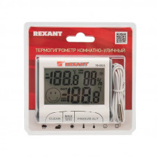 Термогигрометр комнатно-уличный REXANT