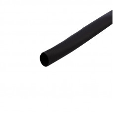 Трубка термоусаживаемая ТУТ нг 4,0/2,0мм, черная, ролик 2,44м REXANT