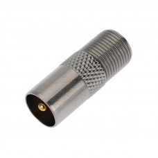 Переходник гнездо F – штекер TV Zn PROconnect