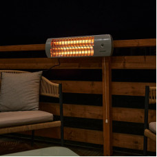 Обогреватель электрический инфракрасный панельный 1,5кВт с кварцевыми лампами в стальном корпусе с регулировкой мощности REXANT