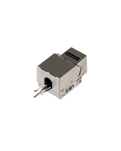Модуль Keystone Jack RJ-45(8P8C), FTP экранированный, CAT 5e, тип 90 градусов REXANT PRO