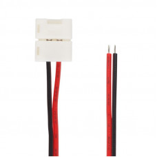 Коннектор питания для одноцветных светодиодных лент шириной 8 мм 120 диодов/метр LAMPER