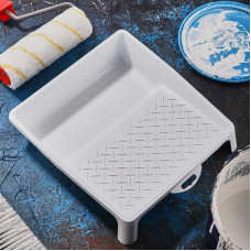 Кюветка (ванночка) малярная 26х27 см, белая REXANT