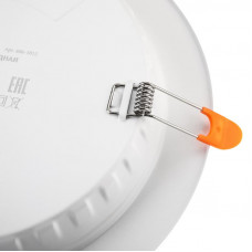 Панель светодиодная встраиваемая круглая 24Вт 230В 4000К 1920Лм 220мм белая IP20 LAMPER