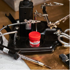 Флюс для пайки, паста TR-RMA KELLER, 20мл, банка REXANT