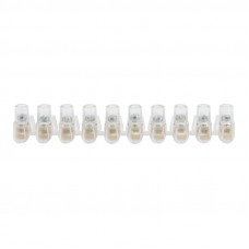 Концевой зажим винтовой изолированный КЗВИ 2,5 мм² (10х1) (10 шт./уп.) REXANT