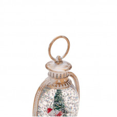 Светильник декоративный (фигура) Фонарик с эффектом снегопада и подсветкой NEON-NIGHT