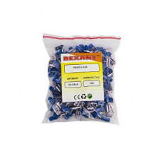 Клемма плоская изолированная РПи-О 2.5-(6.3)/РпИо 2.5-7.5 гнездо 6.6 мм + штекер - 6.3 мм 1.5-2.5 мм² REXANT