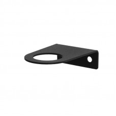 Держатель дозатора для жидкого мыла и шампуней на 1 флакон настенный, черный REXANT