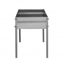 Мангал разборный с ребрами жесткости на барашках, 500х350х137мм СОКОЛ-34