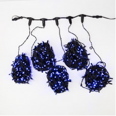 Гирлянда LED ClipLight 24V, 5 нитей по 20 метров, цвет диодов Синий