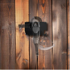 Держатель для угловых шлифмашинок до 230мм, настенный, с крючками, черный REXANT