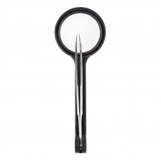 Лупа ручная, увеличение 8х, ø24мм, с пинцетом REXANT
