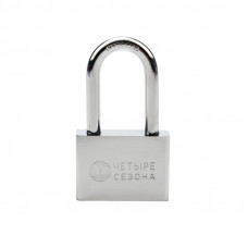Замок навесной серия Сталь 60мм длинная дужка ЧЕТЫРЕ СЕЗОНА
