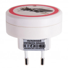 Ультразвуковой отпугиватель тараканов S 30м², 220В REXANT