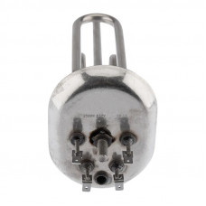 Нагревательный элемент для бойлера ТЭН 2500 Вт  (1000+1500), TW, нерж, овальный фланец Ø80/110, место под анод М5, клеммы под разъем, L265мм, 220V,REXANT