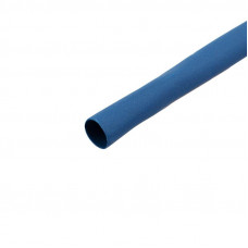 Трубка термоусаживаемая ТУТ нг 3,0/1,5мм, синяя, ролик 2,44м REXANT
