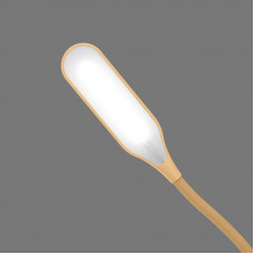 Светильник настольный Click 4Вт, LED, 4000К, диммируемый 3 ступени, заряжаемый, на прищепке, кремовый REXANT