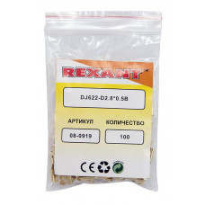 Клемма плоская гнездо 3.6 мм 0.75-1.5 мм² (РП-м 1.5-(2.8)) REXANT