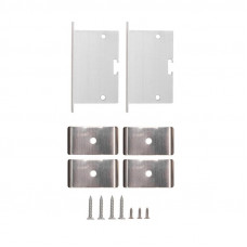 Комплект врезного алюминиевого профиля с рассеивателем, 62х32мм, 2м REXANT