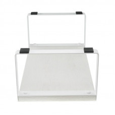 Полка-органайзер для кухни, дуб Харбор, белая REXANT