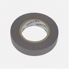 Изолента ПВХ 0,13х15мм, 25м, серая KRANZ