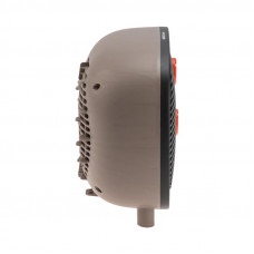 Тепловентилятор электрический настольный 2кВт со спиральным нагревательным элементом, черный REXANT